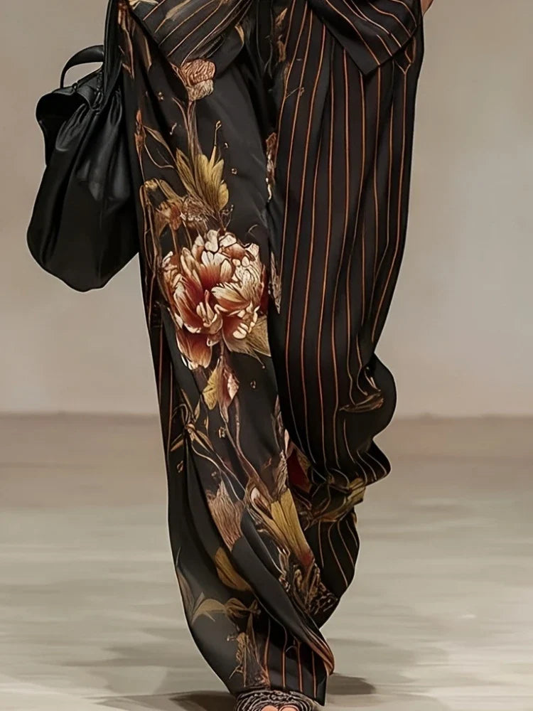 WILLOW | VINTAGE FLORAL SHIRT AND TROUSER SET