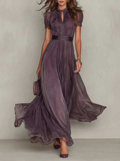 DAISY | MAXI DRESS WITH LACE DETAIL