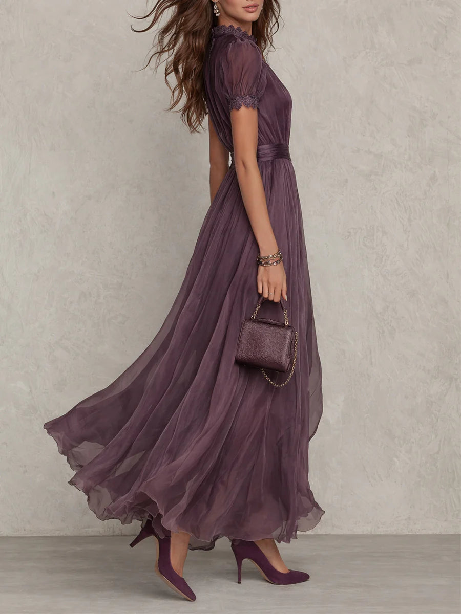 DAISY | MAXI DRESS WITH LACE DETAIL