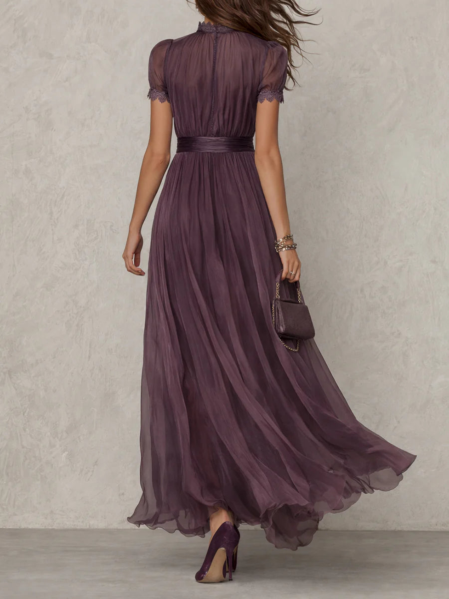 DAISY | MAXI DRESS WITH LACE DETAIL
